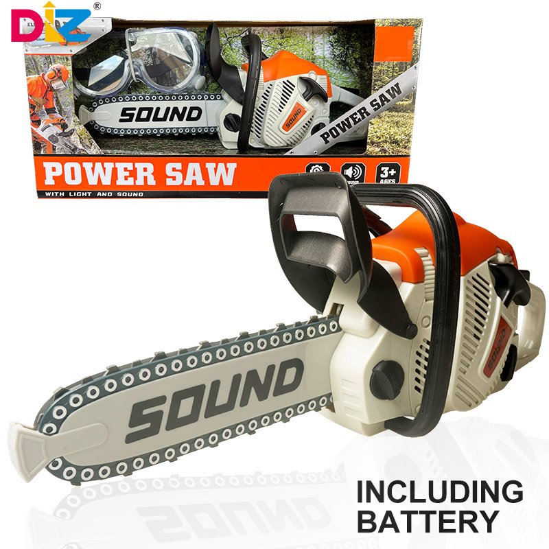 Gardening Tools Kids - Toy Chainsaw with Goggles Children Electric