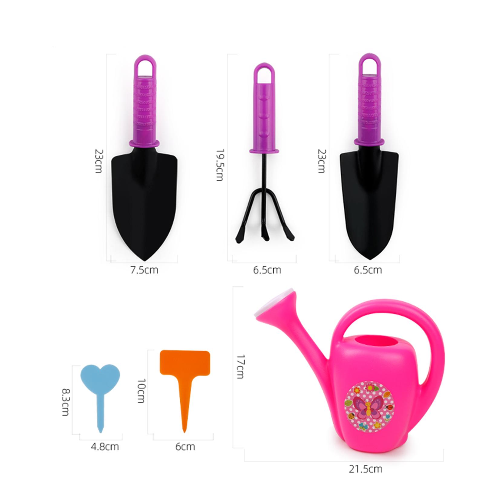 Gardening Tools For Toddlers - Kids Garden Tool Set with Tote