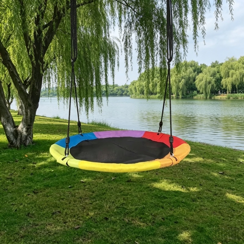 Gardening Tools Kids - Circular Oxford Net Canvas Kids Hammock