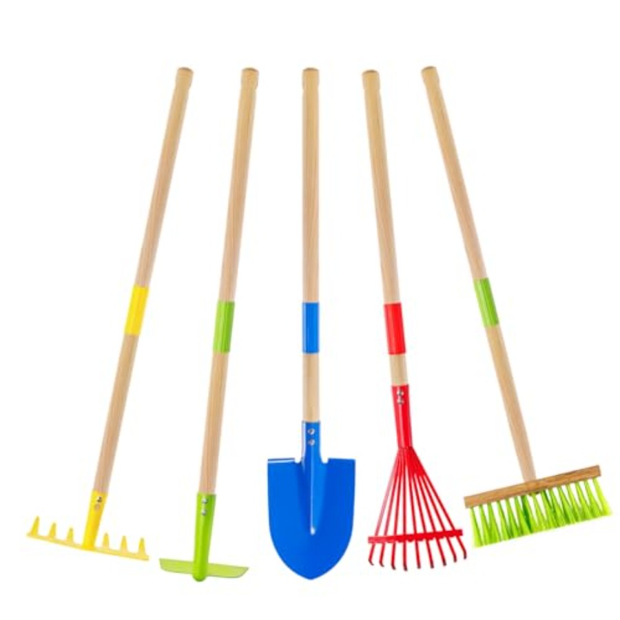Gardening Tools For Toddlers - Garden Tool Set: Safe Toddler Size