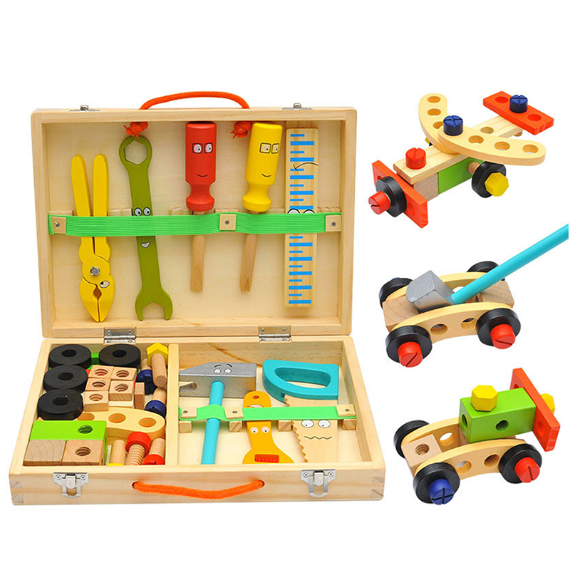 Gardening Tools For 6 Year Old - Educational Montessori Kids Toys Plastic Wooden