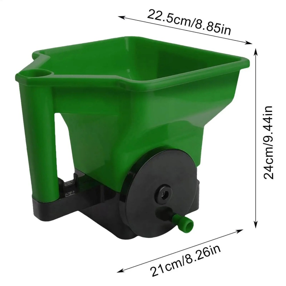 Grass Seed Spreader - Lawn Hand Spreader 3L Manual Small