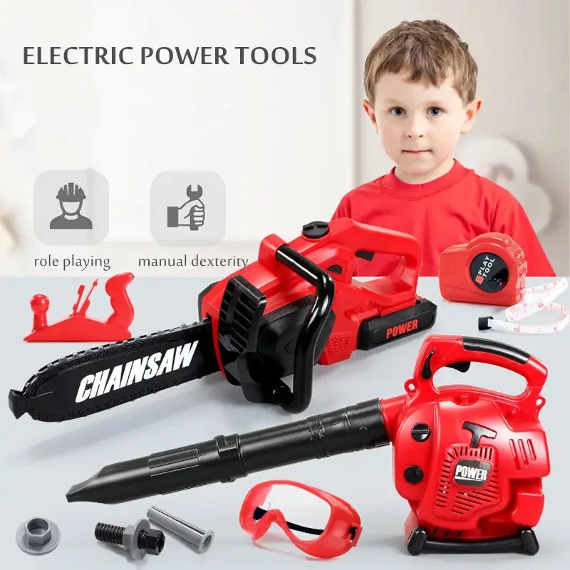 Gardening Tools For 6 Year Old - Large Size Children Electronic Toys Chainsaw