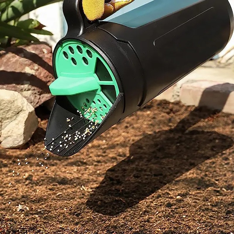 Grass Seed Spreader - Horticultural Hand Spreader Shaker Lawn Seed