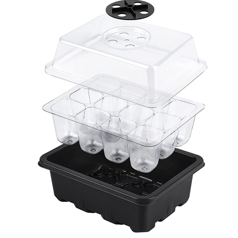 Propagation Tray Dome - 6/12 Holes Seed Starter Tray With