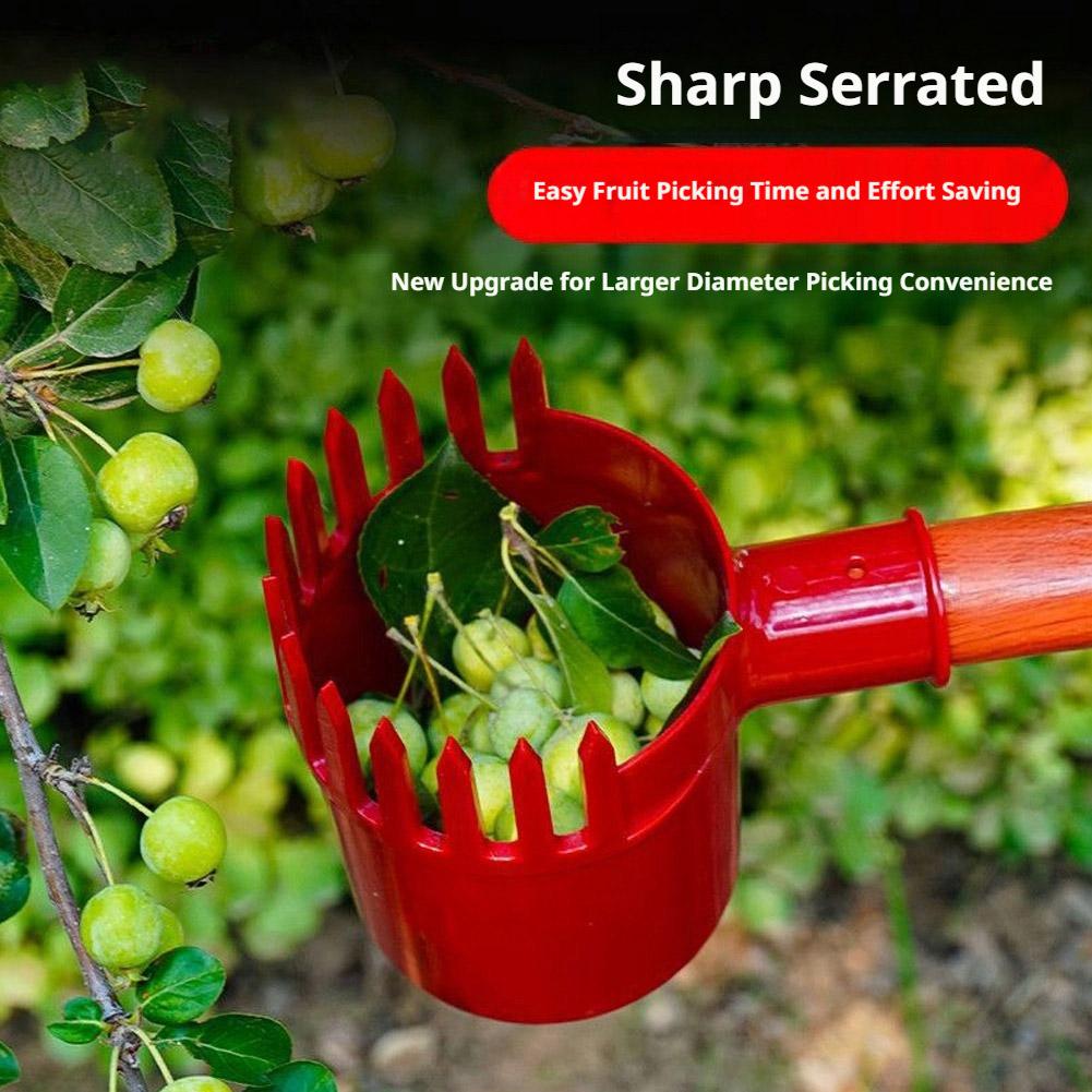 Gardening Tools Basket - Fruit Picker Tool Portable Basket Head
