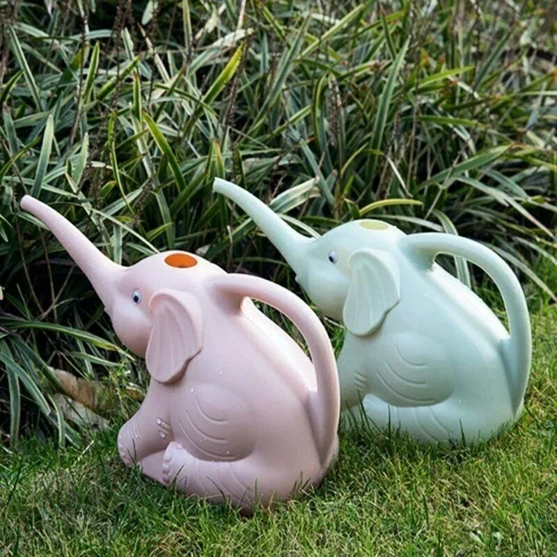 Gardening Tools Kids - Cute Plastic Elephant Shape Watering Pot