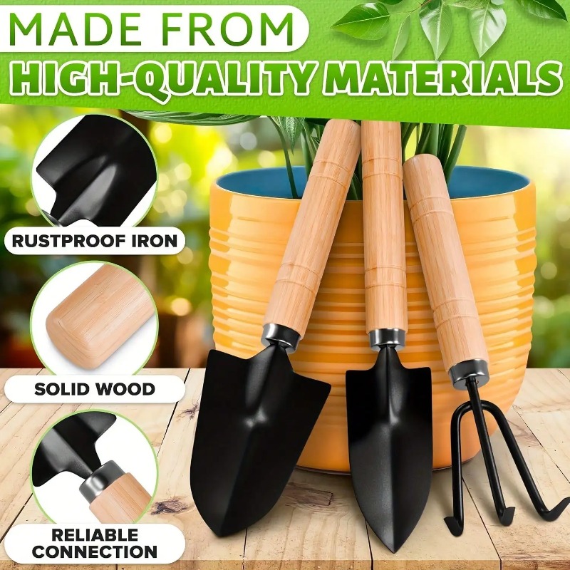 Gardening Tools Wholesale - 3PC/1Set Mini Gardening Tools Set Portable