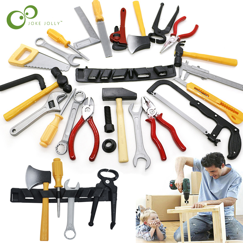 Gardening Tools For 6 Year Old - 14pcs/lot Simulation Repair Drill Tools Set