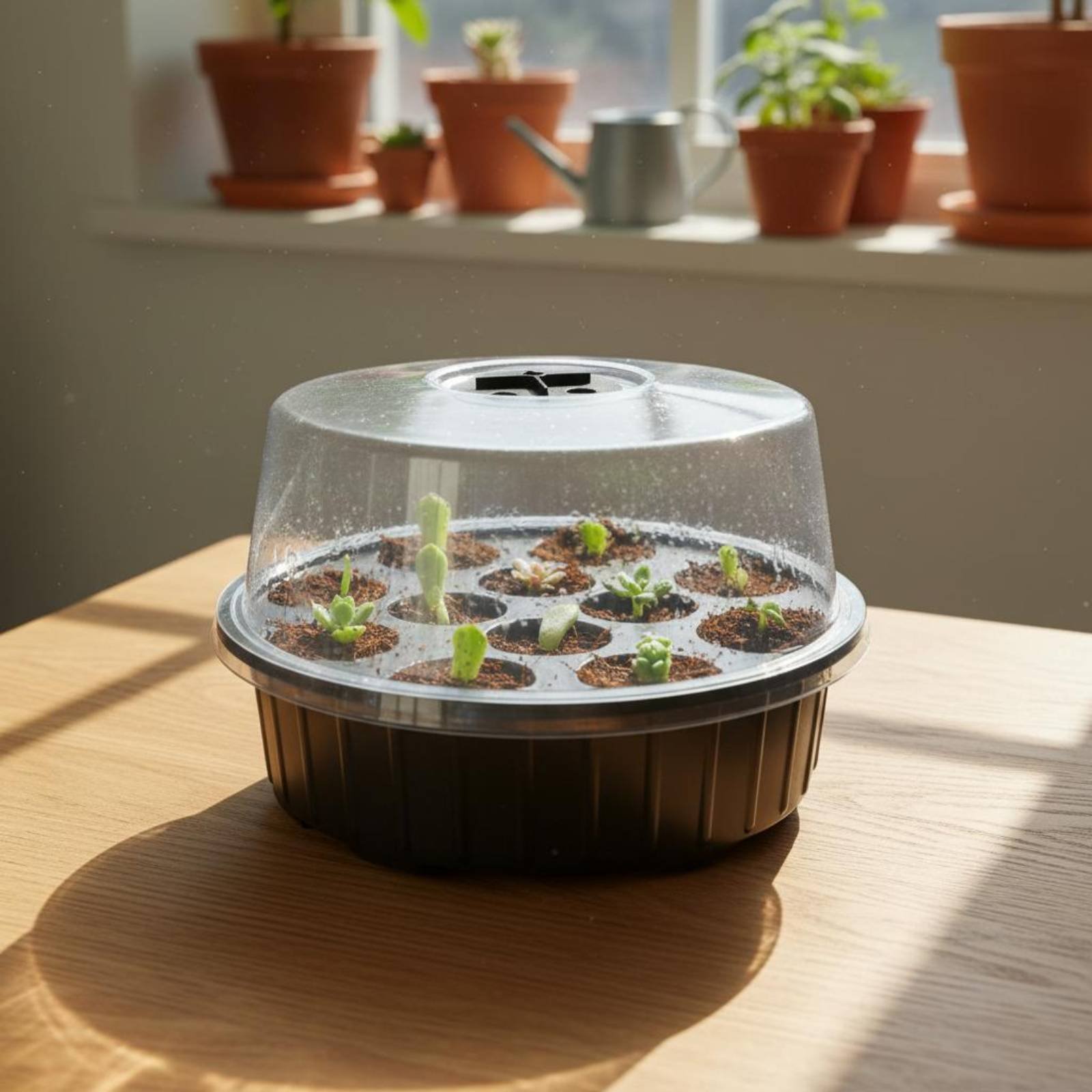 3 Pieces 13-Hole Seed Tray Moi - đánh giá và giá Propagation Tray Dome