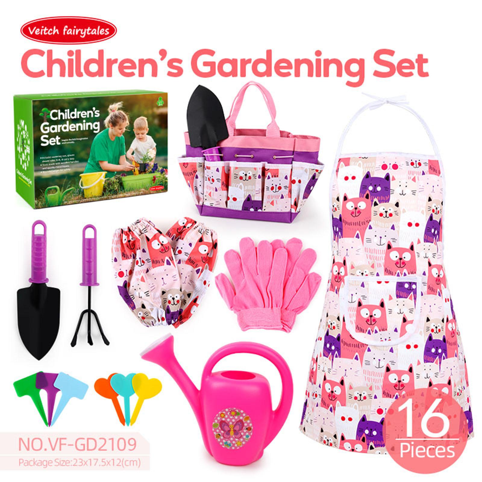 Kids Garden Tool Set with Tote - đánh giá và giá Gardening Tools For Toddlers