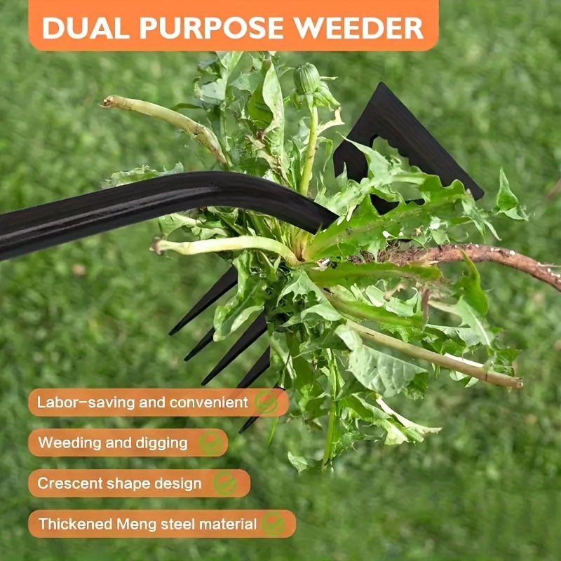 2 in 1 Garden Weeding Rake 5/6 - đánh giá và giá Gardening Tools To Remove Grass