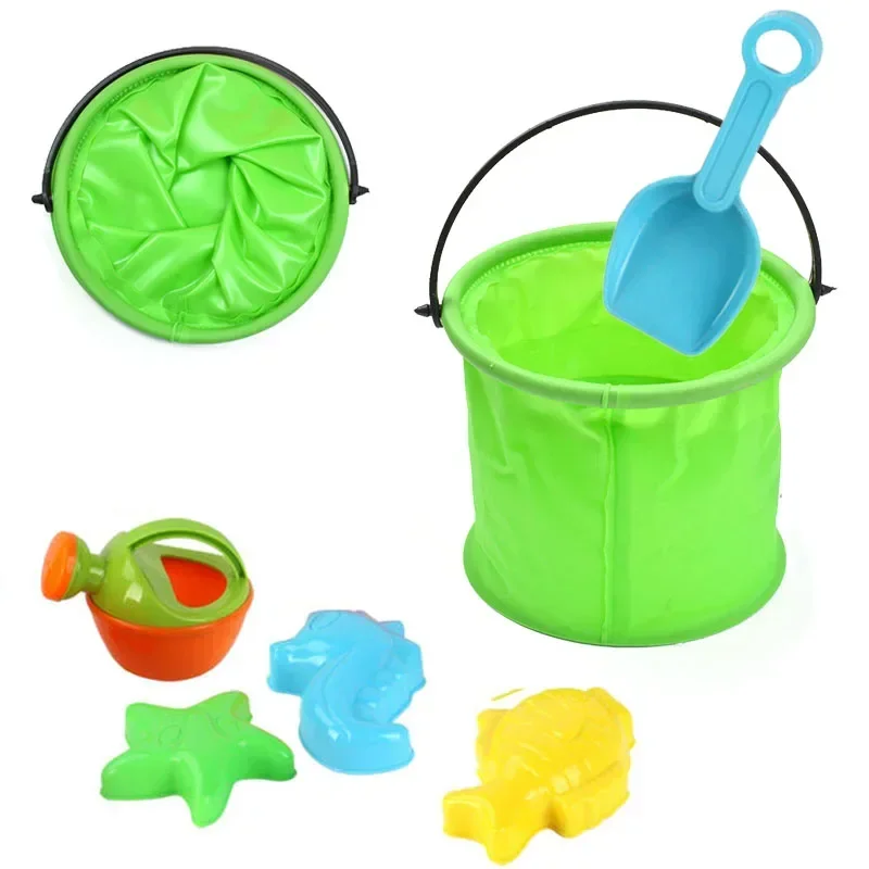 Beach Sand Bucket Toy  Collaps - đánh giá và giá Gardening Tools Kids