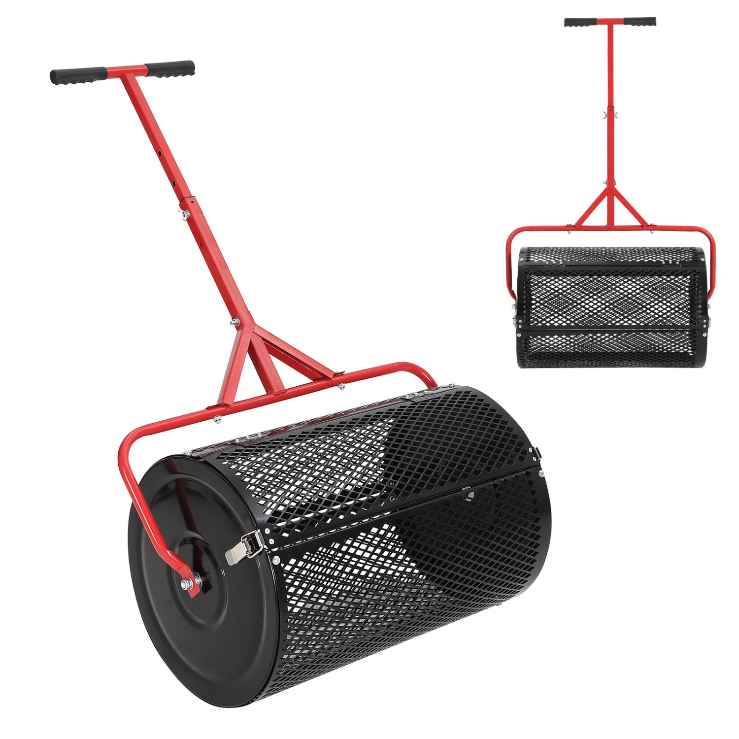 Compost Spreader, 24 Inch Peat - đánh giá và giá Grass Seed Spreader