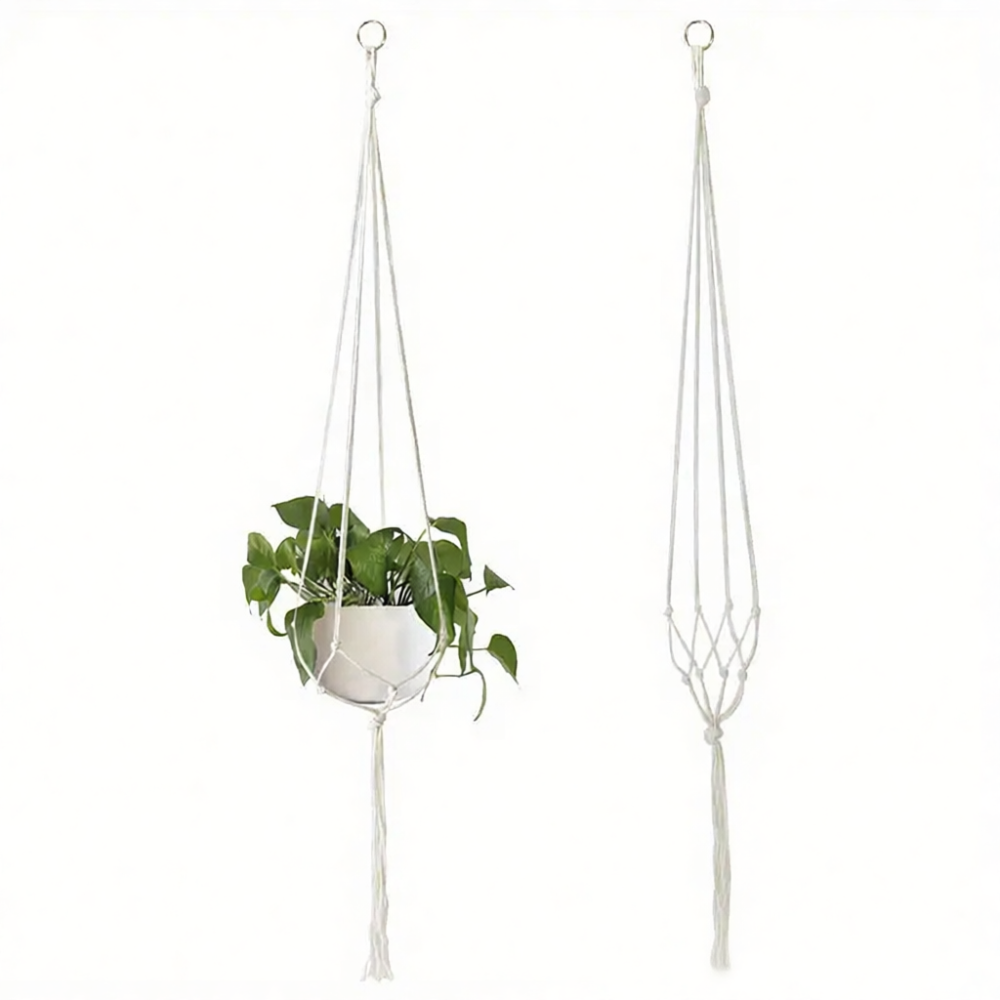 Bohemian Handwoven Macrame Pla - đánh giá và giá Gardening Tools Basket