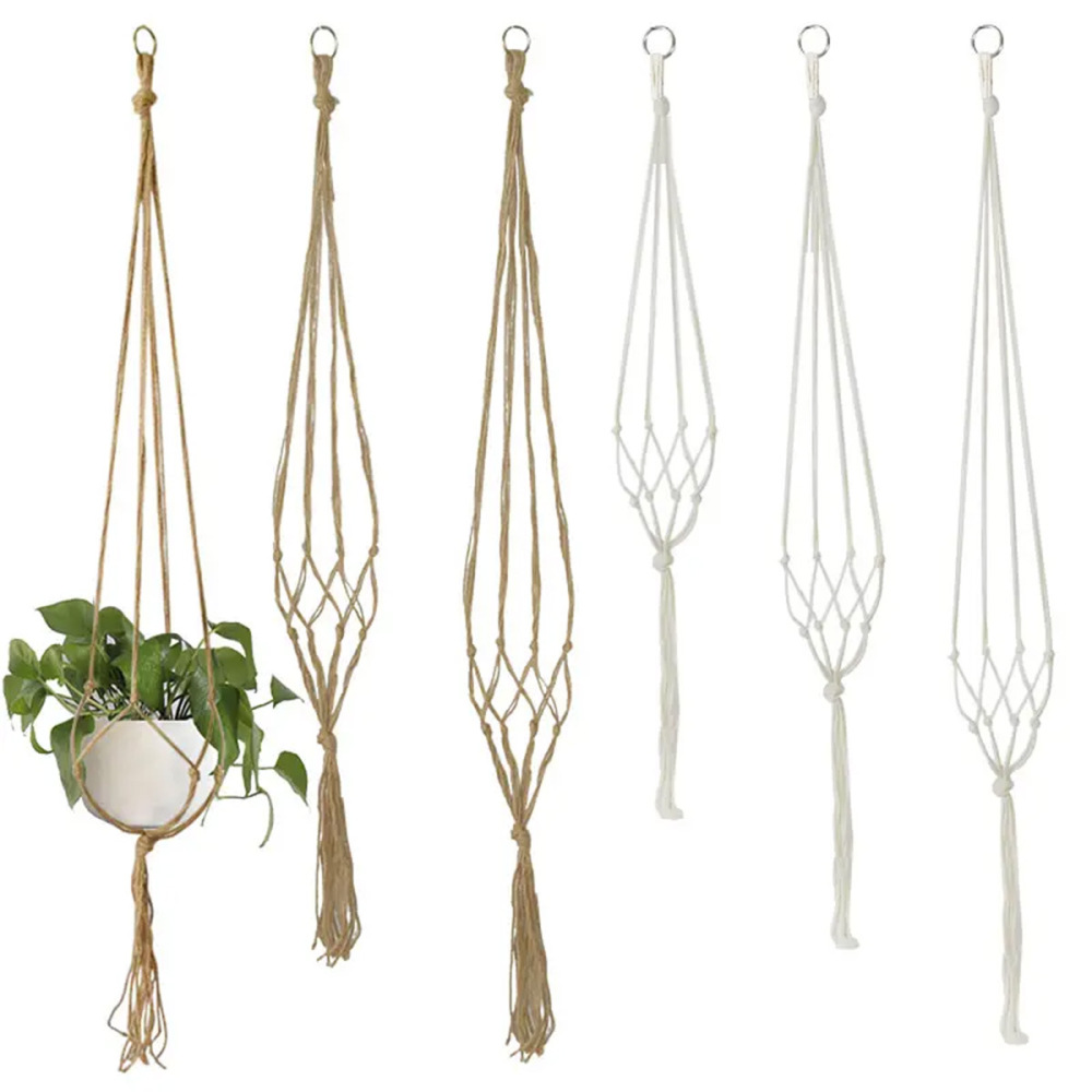 Bohemian Handwoven Macrame Pla - đánh giá và giá Gardening Tools Basket