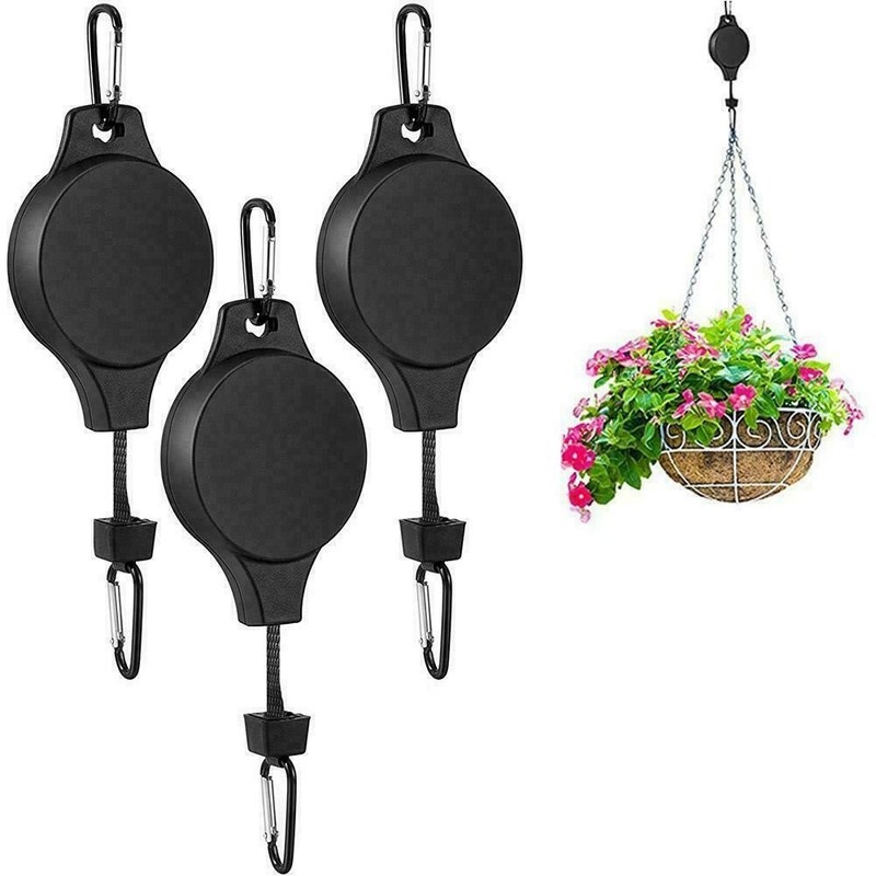 1PC Retractable Hanging Hook A - đánh giá và giá Gardening Tools Basket