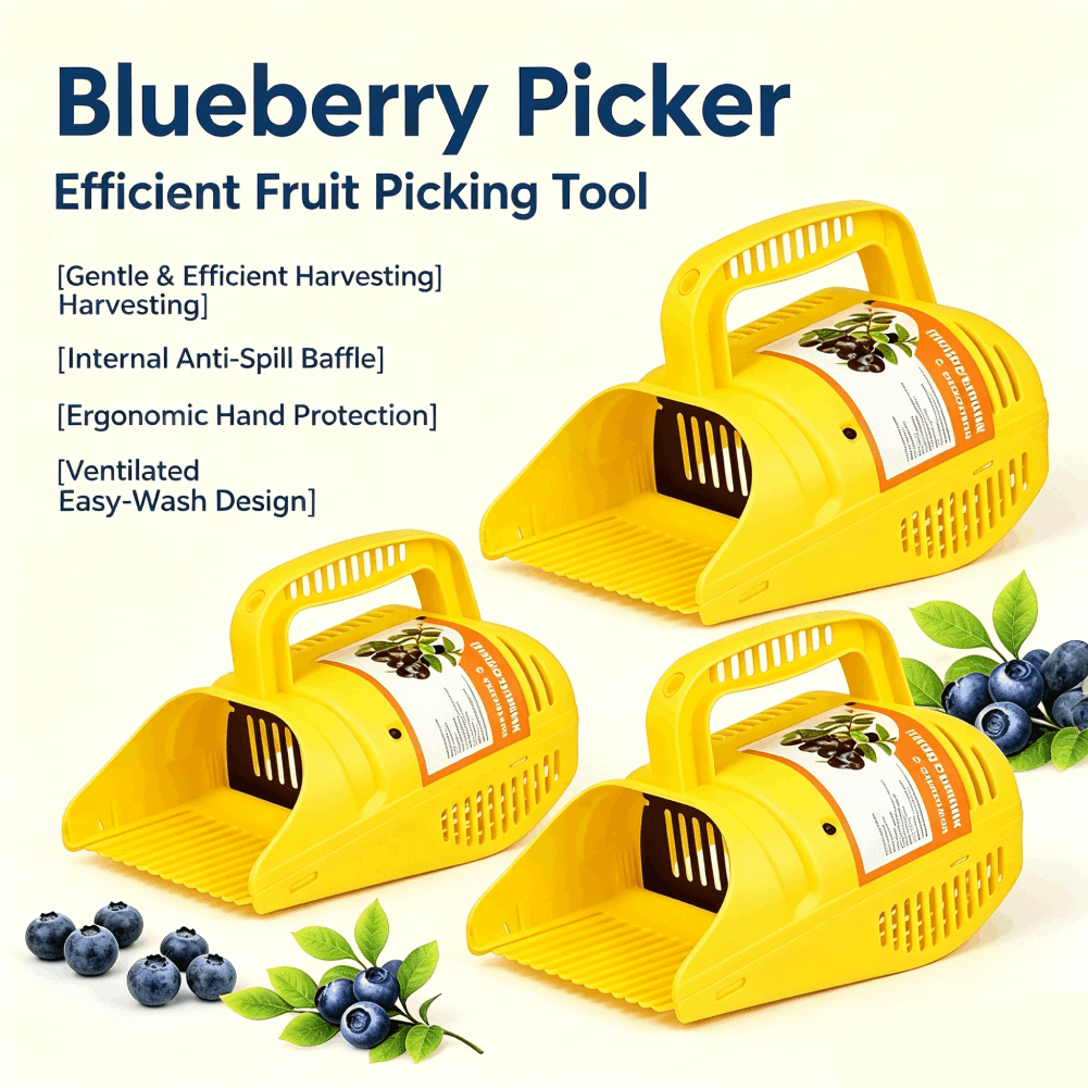 Blueberry Picker Rake | Effici - đánh giá và giá Gardening Tools Basket