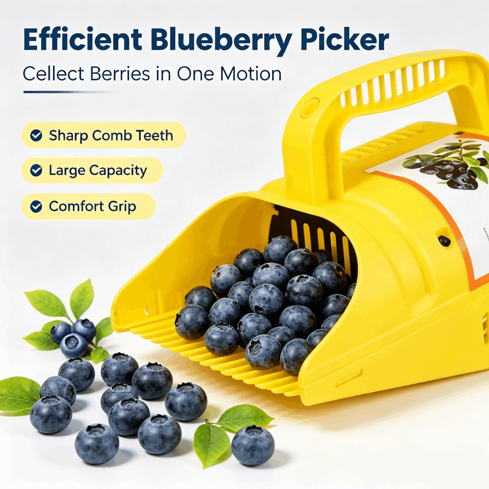 Blueberry Picker Rake | Effici - đánh giá và giá Gardening Tools Basket