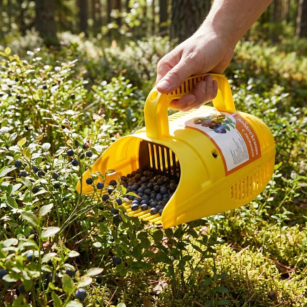 Blueberry Picker Rake | Effici - đánh giá và giá Gardening Tools Basket