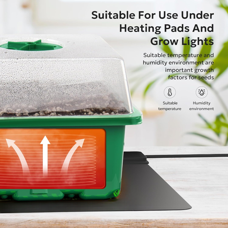 10PCS Seedling Trays Seed Star - đánh giá và giá Propagation Tray Dome