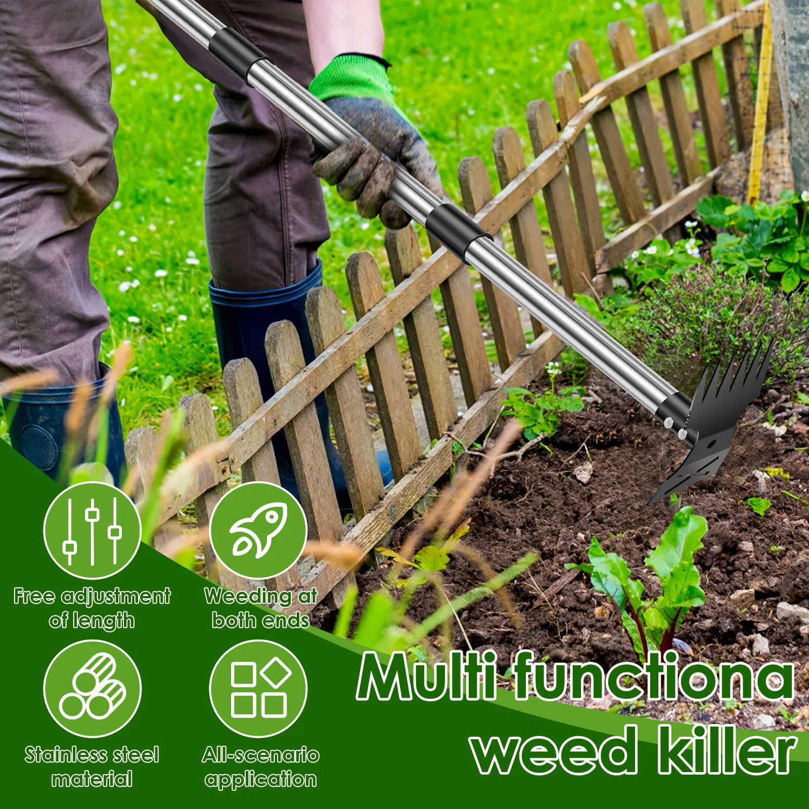 Garden Thatch Rake Stainless S - đánh giá và giá Gardening Tools To Remove Grass