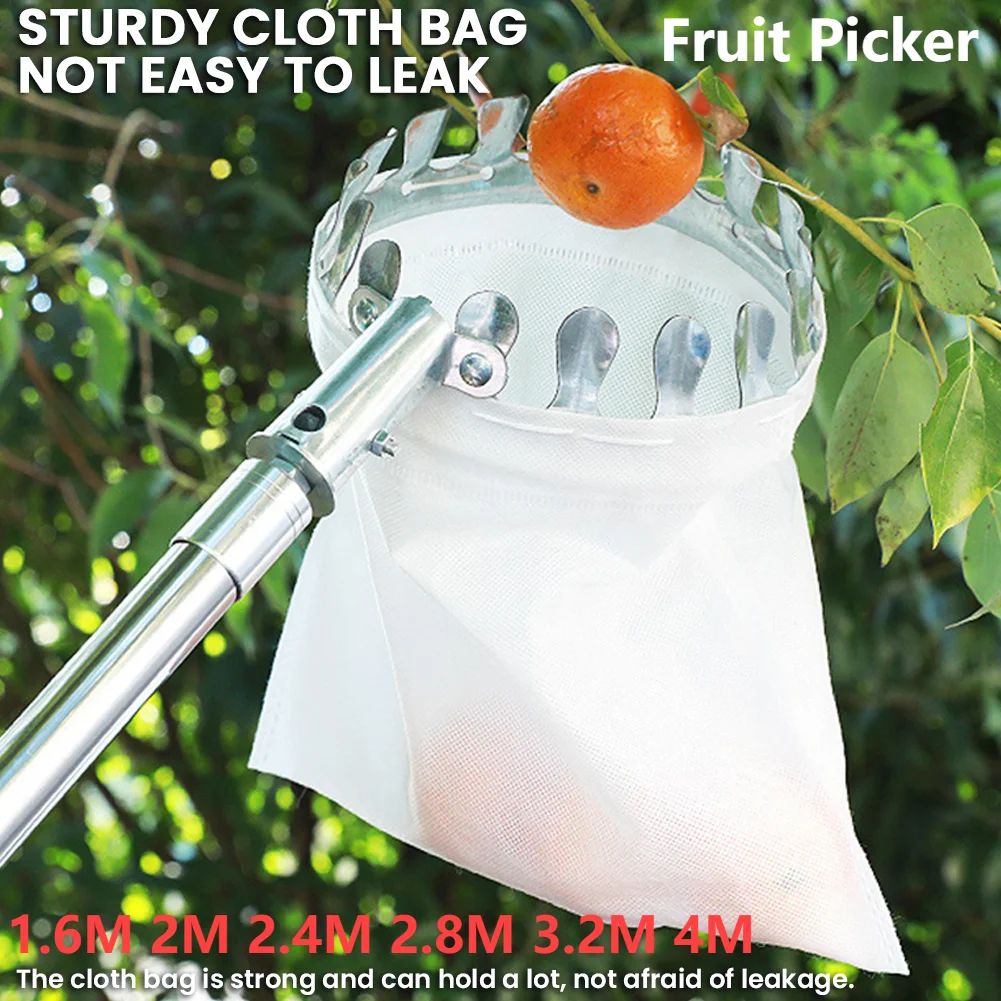 1.6-4M Fruit Picker Tool Metal - đánh giá và giá Gardening Tools Basket