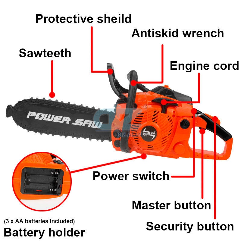 Kids Tools Power Chainsaws Ele - đánh giá và giá Gardening Tools Kids
