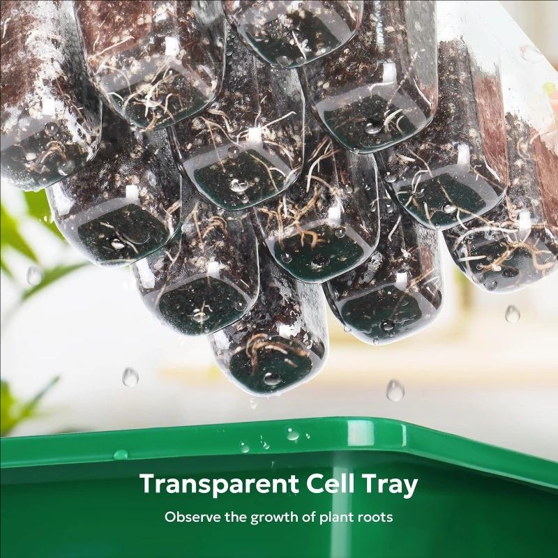 10pcs/5pcs Seedling Trays Seed - đánh giá và giá Propagation Tray Dome