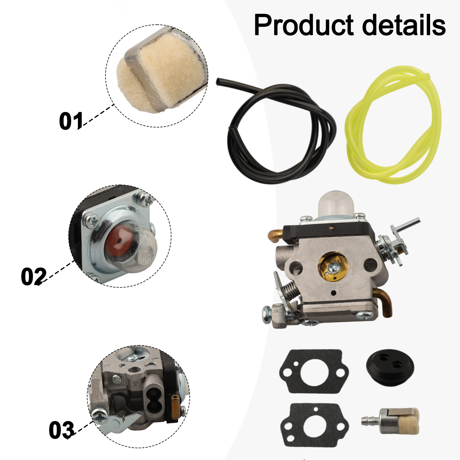 523012401 Carburetor Chainsaw  - đánh giá và giá Gardening Tools Names