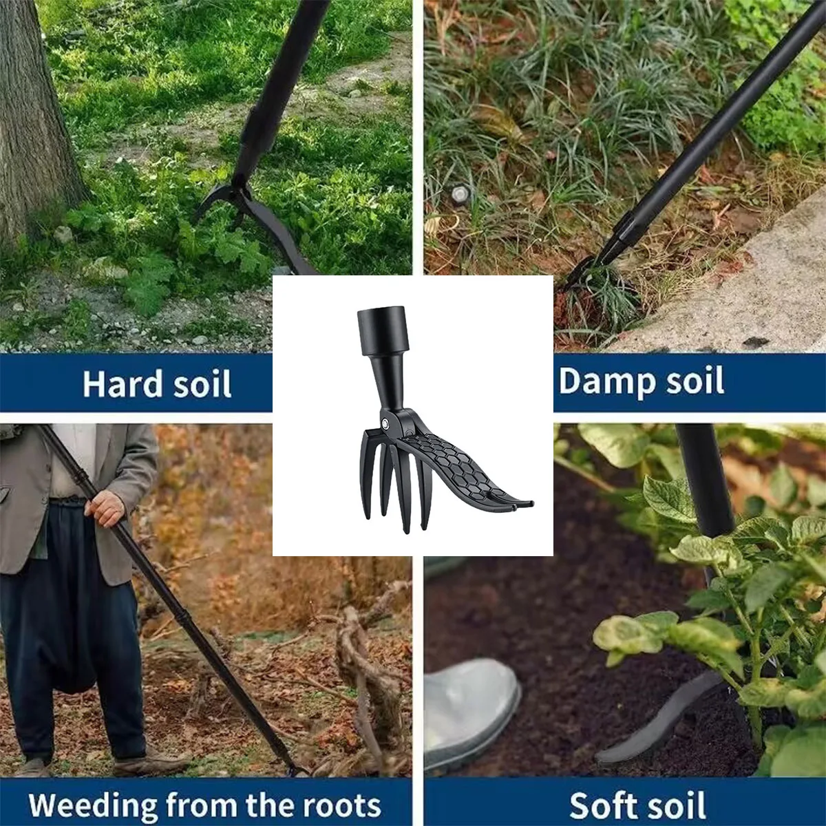 Stand Up Weed Puller Claw Tool - đánh giá và giá Gardening Tools To Remove Grass