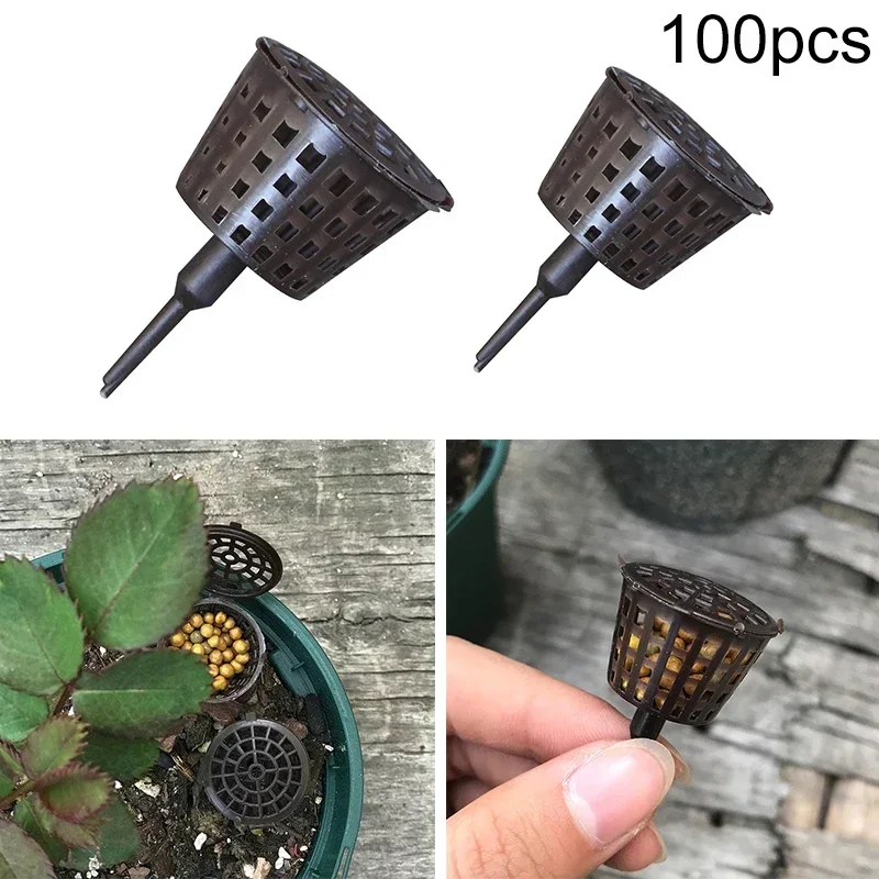 100 Pc Plastic Garden Bonsai F - đánh giá và giá Gardening Tools Basket