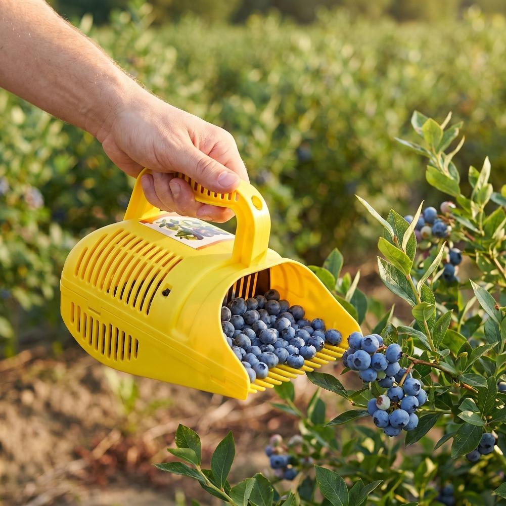 Portable Blueberry Picker Tool - đánh giá và giá Gardening Tools Basket