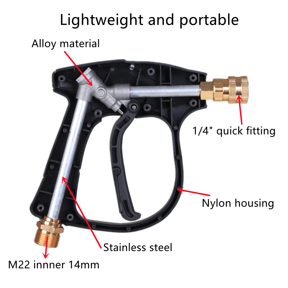 High Pressure Washer Gun+Snow  - đánh giá và giá Gardening Tools Wholesale