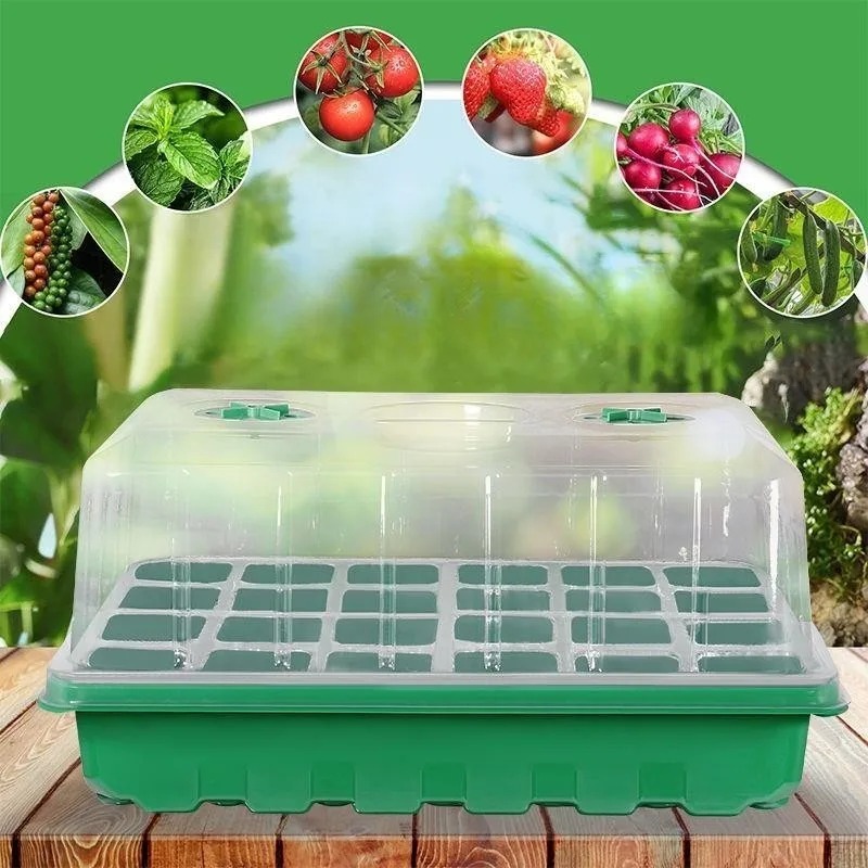 1/5-Piece Seedling Tray Kit -  - đánh giá và giá Propagation Tray Dome