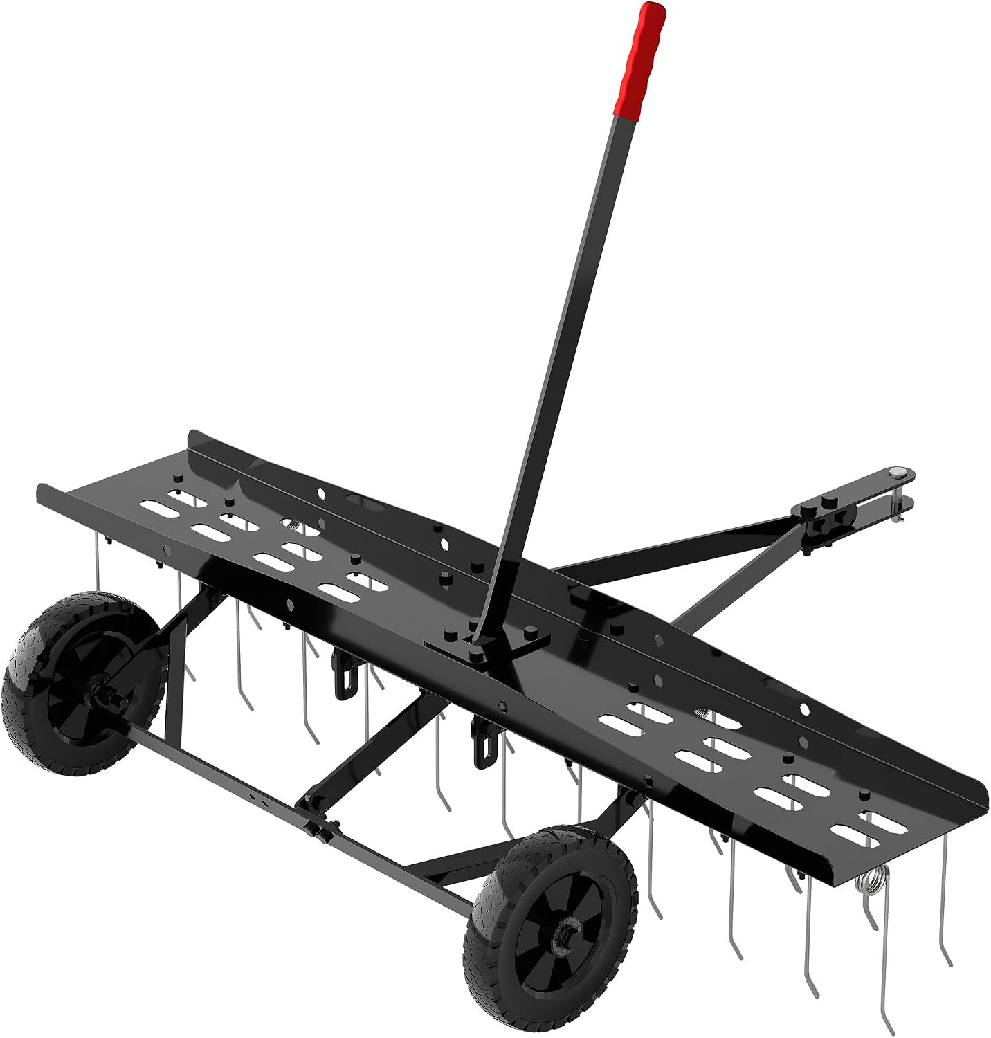 Tow Behind Lawn Dethatcher Rak - đánh giá và giá Gardening Tools Heavy Duty