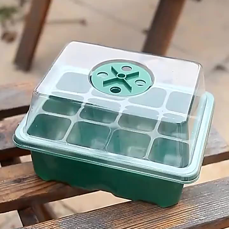 6/12 Holes Seed Starter Tray W - đánh giá và giá Propagation Tray Dome