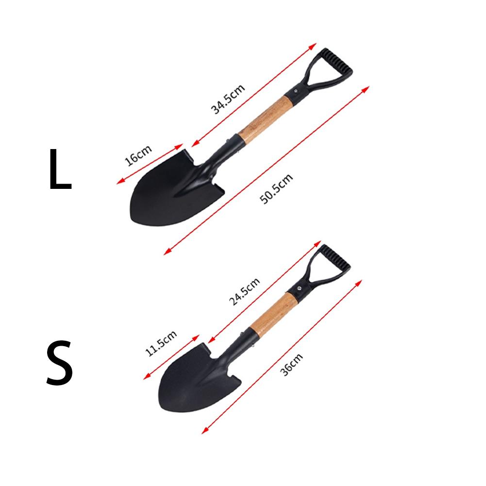 36cm Garden Shovel WIth Wooden - đánh giá và giá Gardening Tools For Toddlers