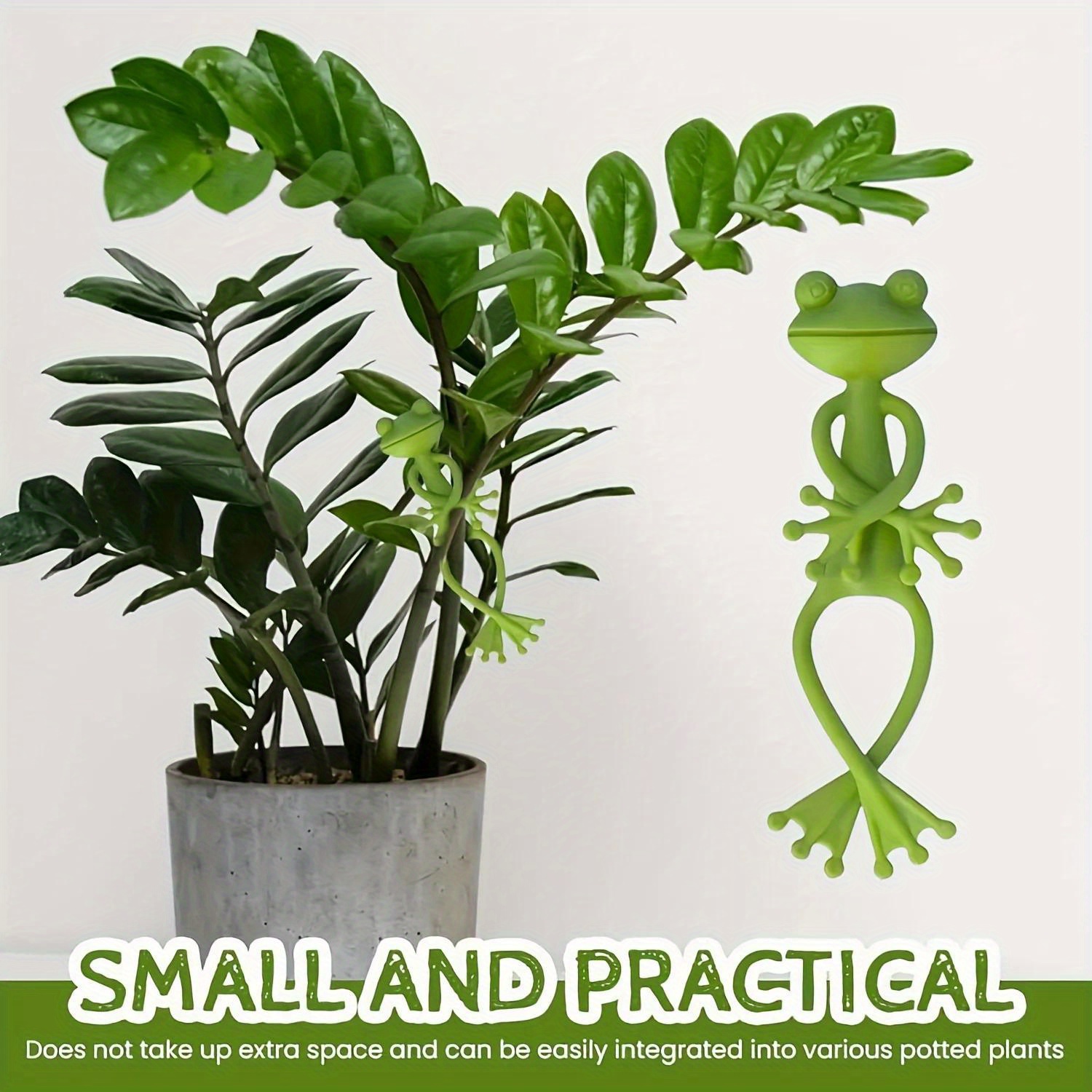 6pcs Frog Shaped Plant Tie Reu - đánh giá và giá Gardening Tools Kids